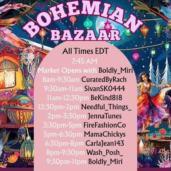 BOHO Bazaar Market, Join Us Again In May! - Picture 2 of 3